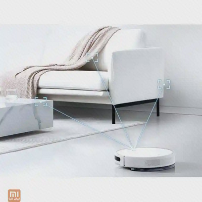 سیستم حسگر جارو رباتیک Vacuum Mop 2 تشخیص موانع توسط جارو رباتیک شیائومی Mi Robot Vacuum Mop 2
