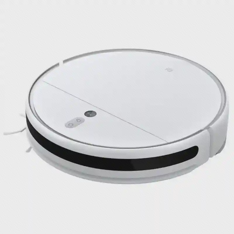 جارو رباتیک سفید شیائومی Mi Robot Vacuum Mop 2 از نمای مایل