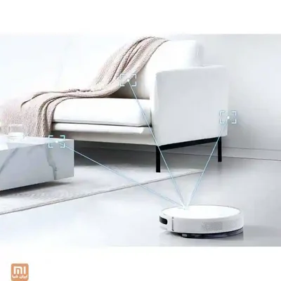 سیستم حسگر جارو رباتیک Vacuum Mop 2 تشخیص موانع توسط جارو رباتیک شیائومی Mi Robot Vacuum Mop 2