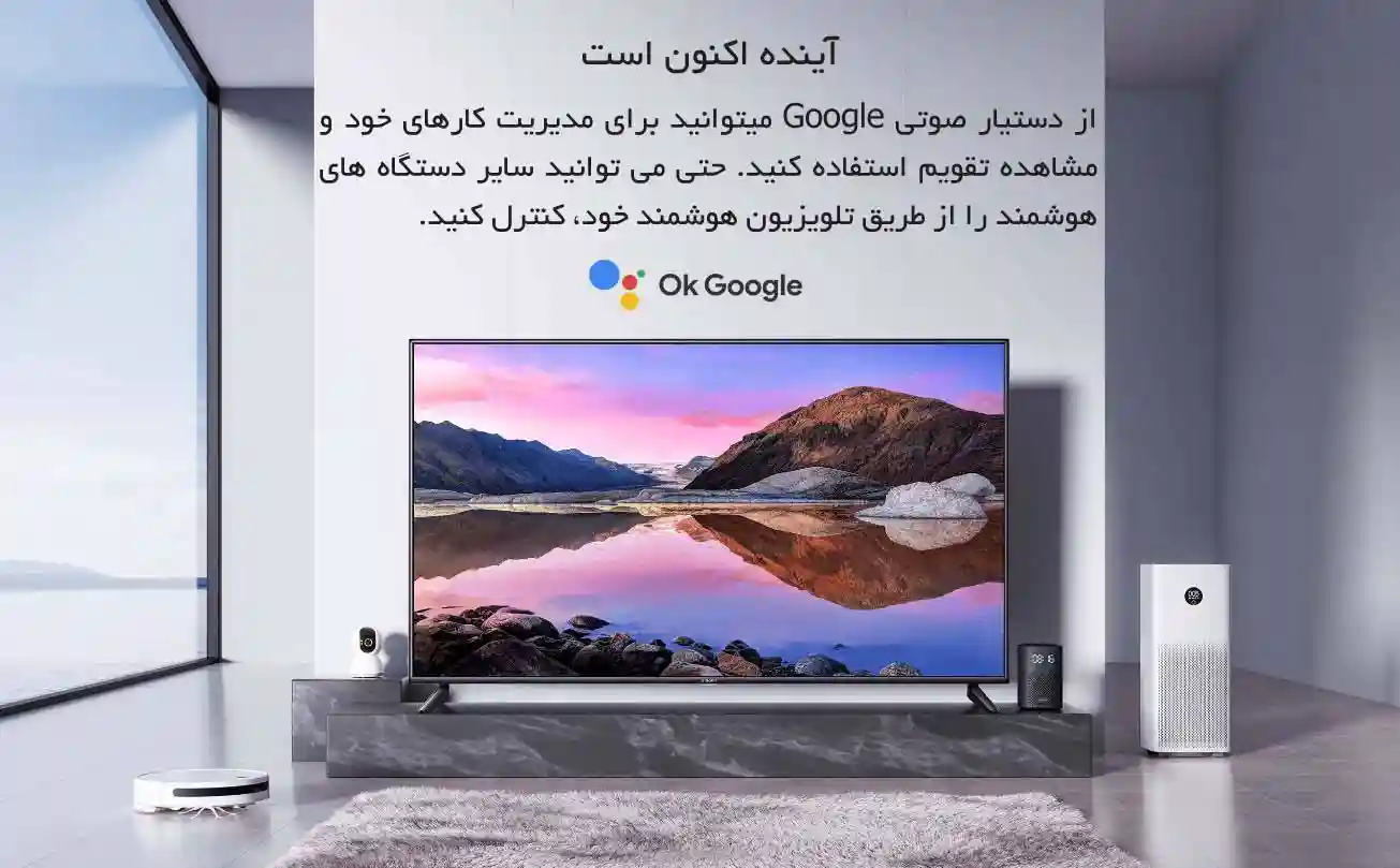 تلویزیون شیائومی مدل Mi P1E سایز 65 اینچ