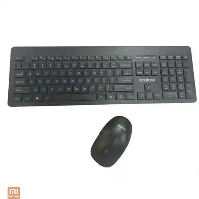 ست ماوس و کیبورد مشکی Oraimo OF-KK30 از نمای کامل