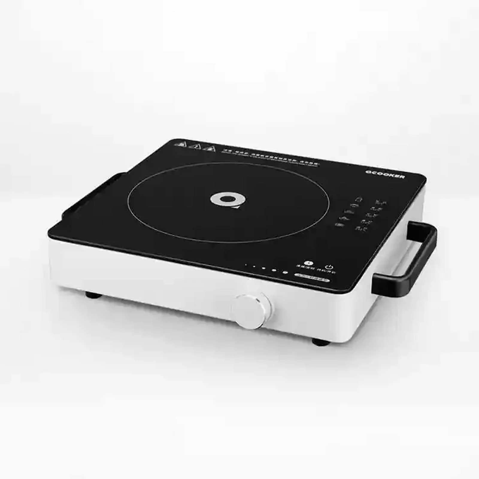 نمای محصول اجاق القایی QCOOKER CR-DT01 اجاق القایی شیائومی QCOOKER CR-DT01 سفید و مشکی
