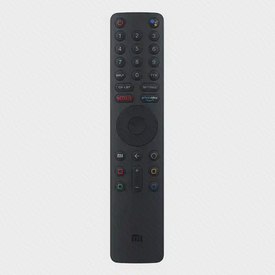 نمای مستقیم ریموت صوتی بلوتوثی تلویزیون Xiaomi ریموت کنترل مشکی تلویزیون شیائومی Mi Bluetooth Voice Remote