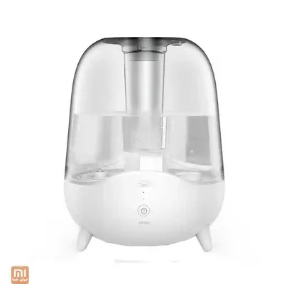 ساختار مخزن رطوبت ساز Deerma F325 نمای مخزن آب شفاف دستگاه بخور شیائومی Deerma F325