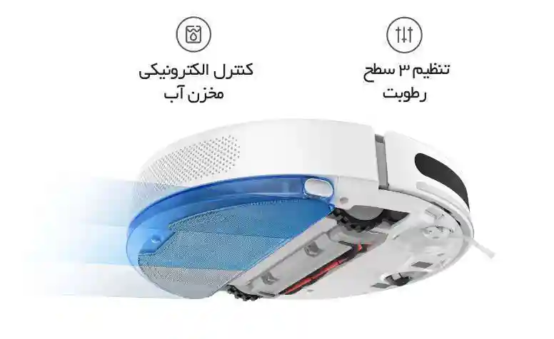جارو رباتیک شیائومی مدل Mop 2 Lite - بررسی جارو رباتیک Mop 2 Lite: شیک، سبک و کارآمد برای تمیز کردن خانه - نمای 2