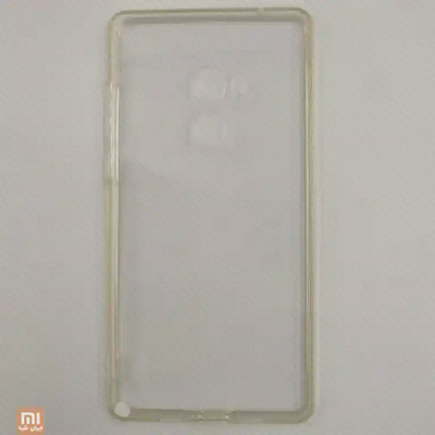 نمای تخت قاب شیشه ای ژله ای شفاف شیائومی Mi Max 2