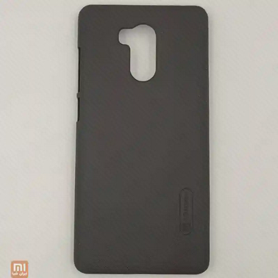 نمای پشت قاب نیلکین Redmi 4 Prime مشکی با بافت نقطه‌ای