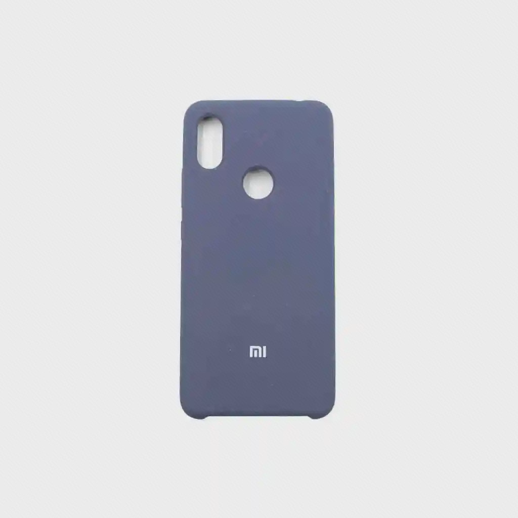 کاور سرمهای Redmi S2 با جایگاه حسگر اثر انگشت نمای کامل کاور سیلیکونی سرمهای شیائومی Redmi S2