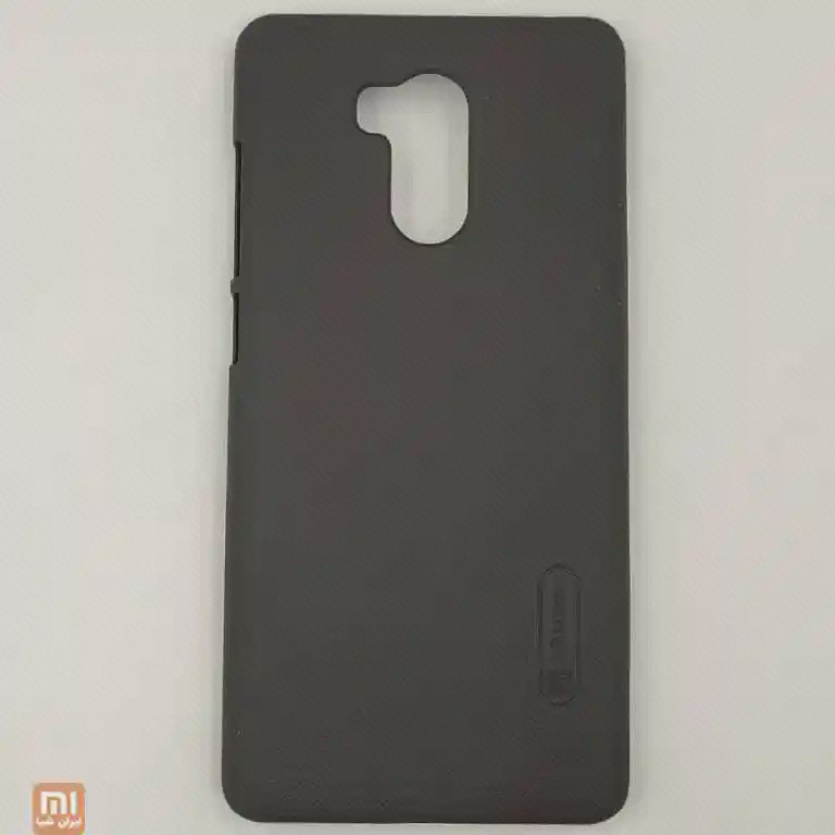 نمای پشت قاب نیلکین Redmi 4 Prime مشکی با بافت نقطه‌ای