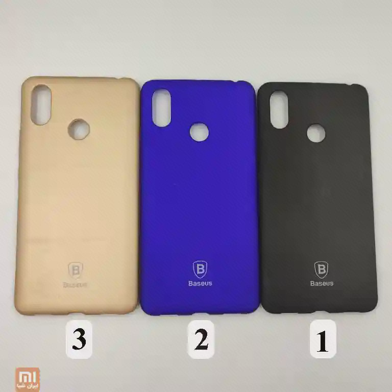 سه رنگ قاب ژله ای Baseus شیائومی Mi Max 3 طلایی آبی و مشکی