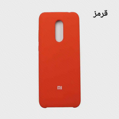 کاور قرمز Redmi Note 5 Plus با لوگوی Mi کاور سیلیکونی قرمز شیائومی Redmi Note 5 Plus از نمای پشت