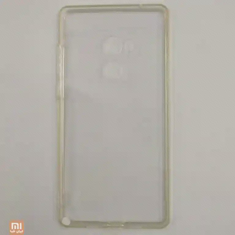 نمای تخت قاب شیشه ای ژله ای شفاف شیائومی Mi Max 2