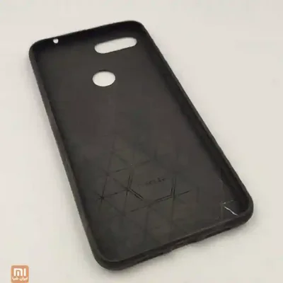 نمای داخل قاب طرح چرم Mi 8 Lite با الگوی هندسی