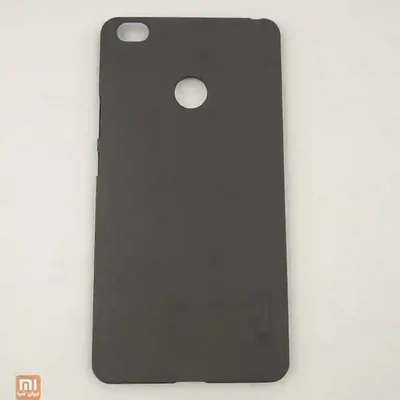 نمای پشت قاب نیلکین شیائومی Mi Max 2 مشکی با برش‌های مجزا