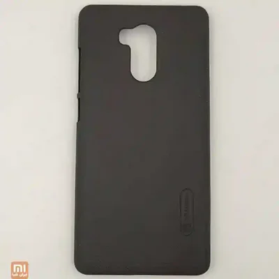 نمای پشت قاب نیلکین Redmi 4 Prime مشکی با بافت نقطه‌ای