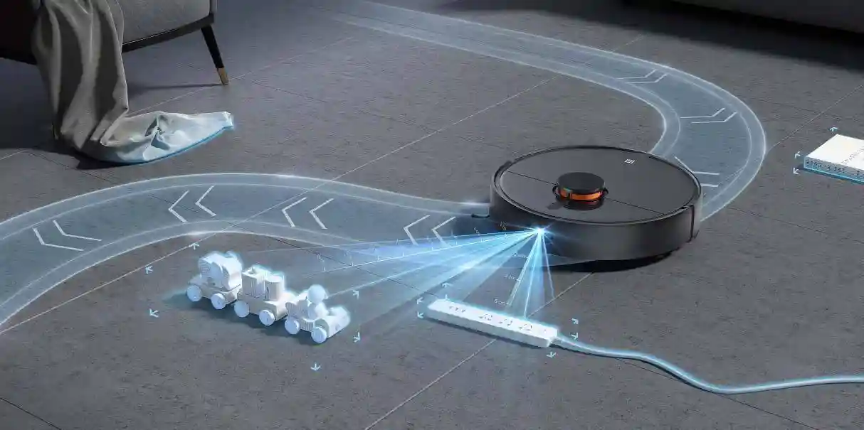 جارو رباتیک شیائومی مدل Mi Robot Vacuum-Mop 2 Ultra - سنسورهای جارو برقی رباتیک شیائومی