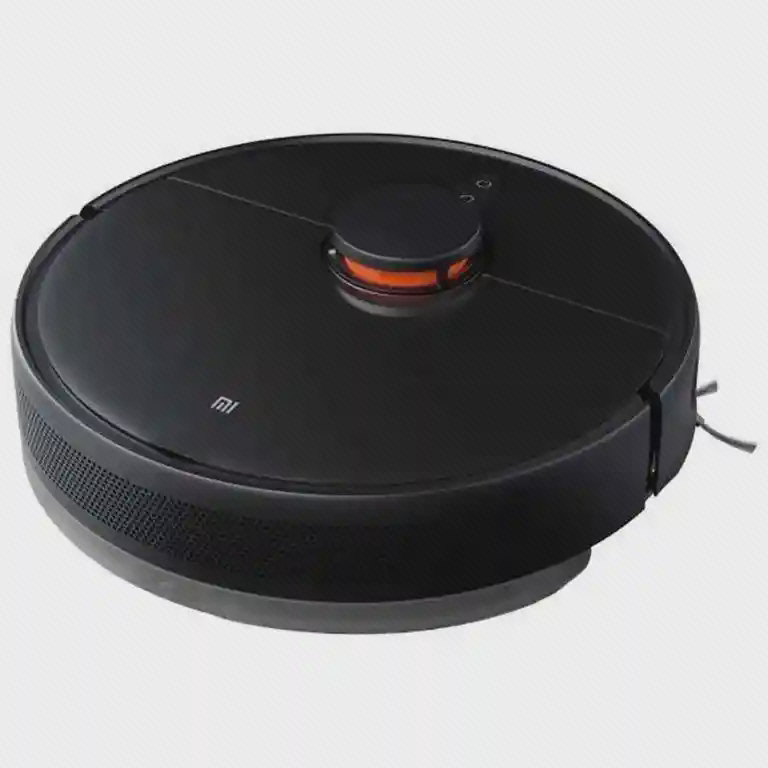 نمای سه‌رخ جارو رباتیک مشکی شیائومی Mi Robot Vacuum-Mop 2 Ultra