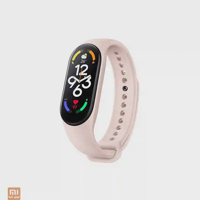 مچ‌بند هوشمند صورتی روشن شیائومی Mi Band 7