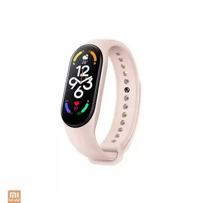 نسخه صورتی Xiaomi Mi Band 7 مچبند هوشمند صورتی روشن شیائومی Mi Band 7