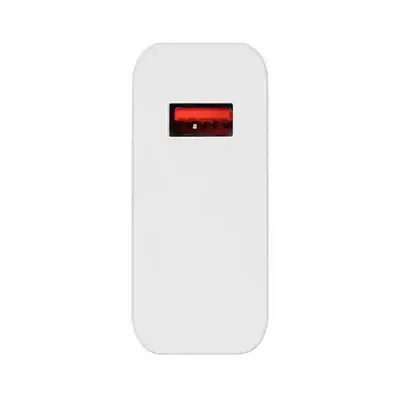 خروجی USB شارژر سریع شیائومی ۶۷ وات نمای روبهروی درگاه USB قرمز آداپتور 67 وات Xiaomi MDY-15-ET