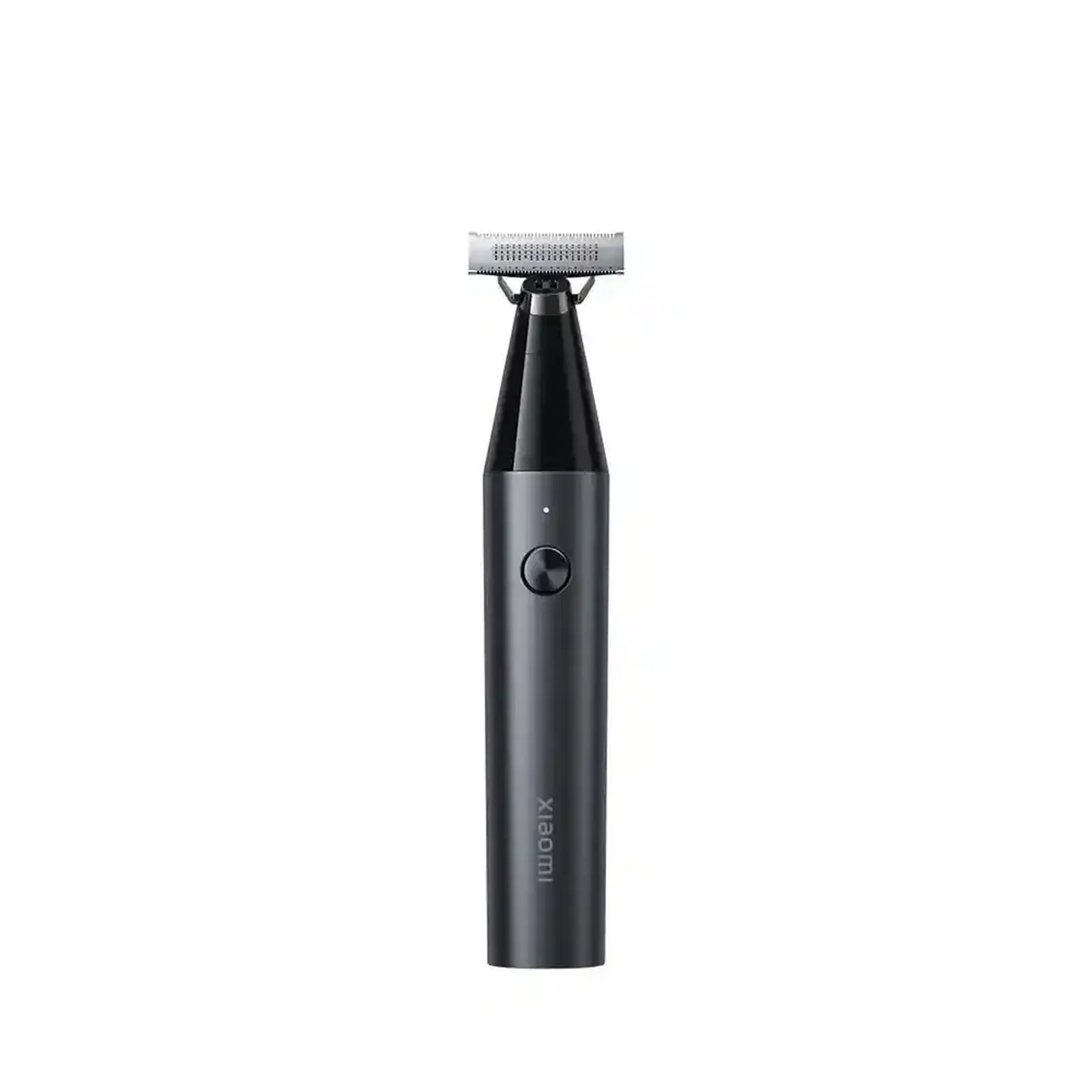 ماشین ریشتراش شیائومی Uniblade X300 نمای روبهروی ماشین اصلاح شیائومی Uniblade Trimmer X300 با تیغه عریض نقرهای