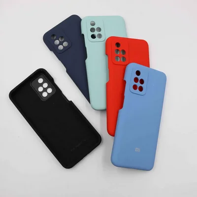 پنج کاور سیلیکونی Redmi 10 با نمای داخلی قاب مشکی