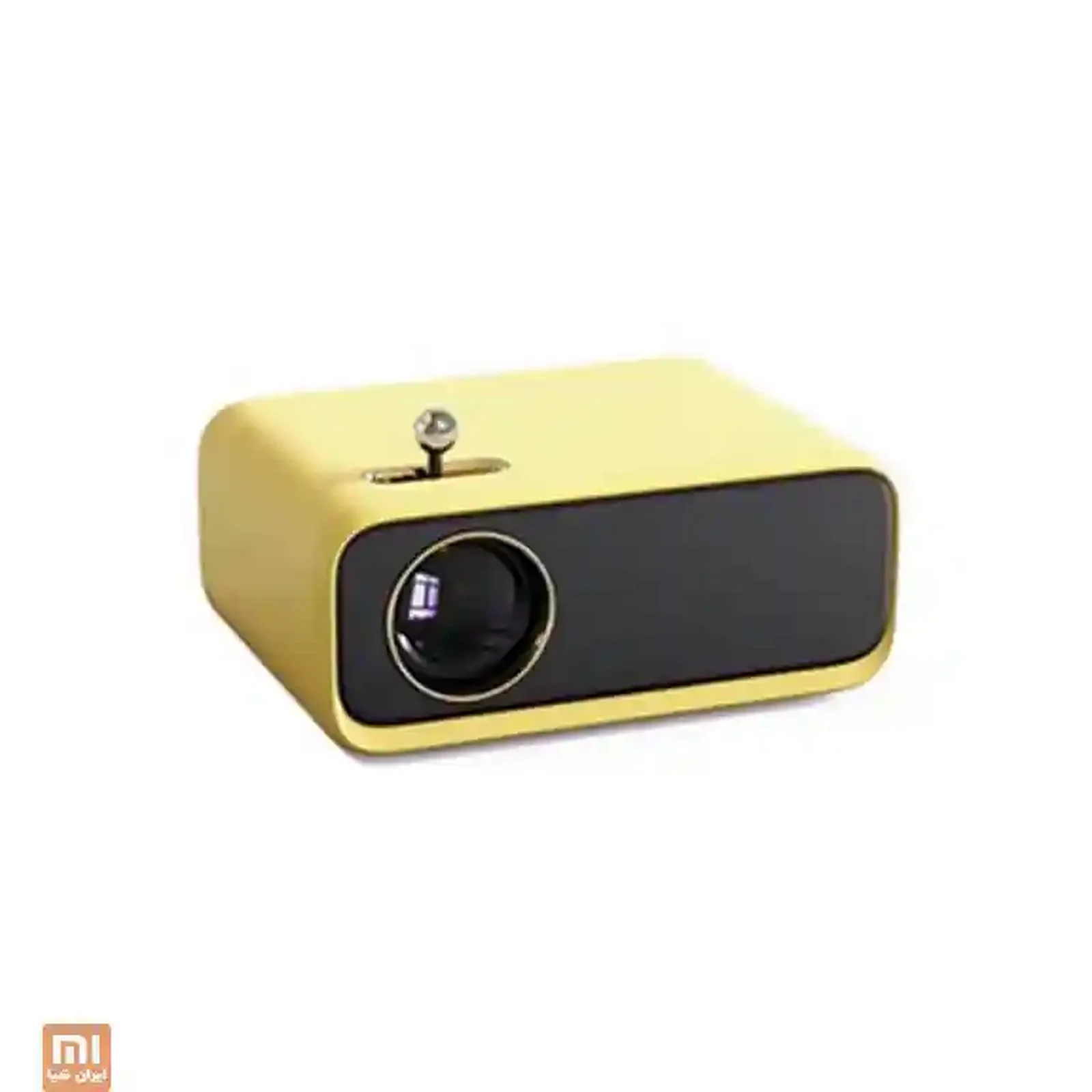 نمای اصلی پروژکتور Wanbo Mini XS01 ویدئو پروژکتور زرد Wanbo Mini XS01 از نمای سهرخ