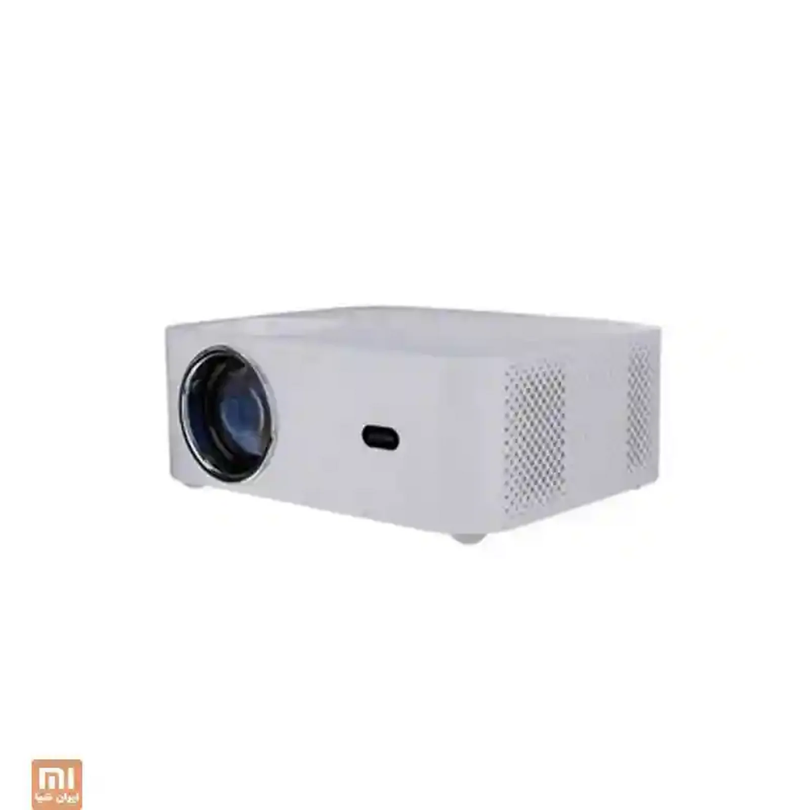 نمای اصلی پروژکتور Wanbo X1 Pro ویدئو پروژکتور سفید Wanbo X1 Pro از نمای مایل