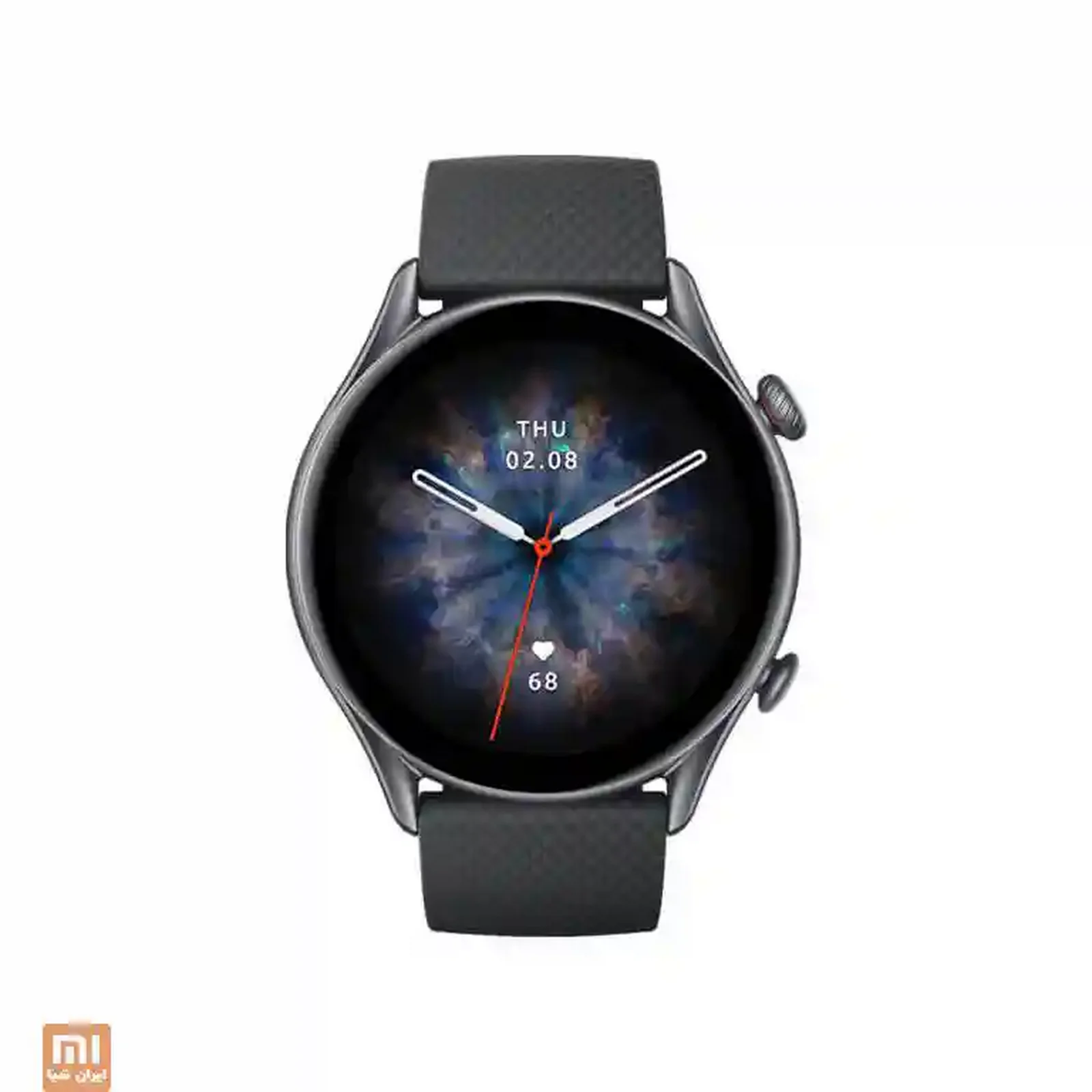 نمای اصلی Amazfit GTR 3 Pro مشکی ساعت هوشمند Amazfit GTR 3 Pro مشکی از نمای روبهرو