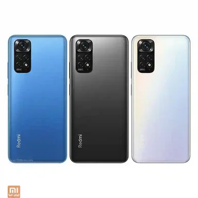 رنگبندی Redmi Note 11S سه رنگ آبی مشکی و سفید گرادیانی Redmi Note 11S