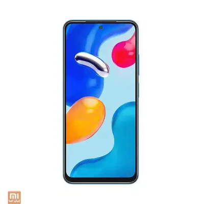 صفحهنمایش Redmi Note 11S نمای جلوی گوشی شیائومی Redmi Note 11S با تصویر زمینه آبی