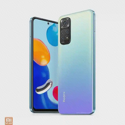 طراحی Redmi Note 11 6/128 نمای جلو و پشت Redmi Note 11 6/128 رنگ گرادیانی