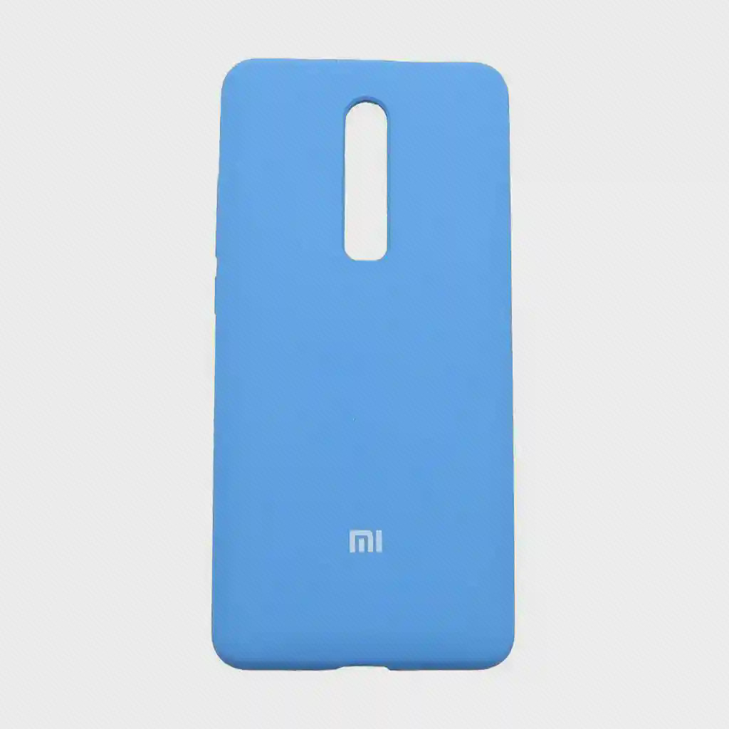 قاب آبی شیائومی MI 9T کاور سیلیکونی آبی Xiaomi MI 9T