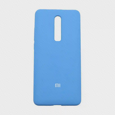 قاب آبی شیائومی MI 9T کاور سیلیکونی آبی Xiaomi MI 9T