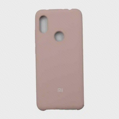 قاب صورتی شیائومی ردمی نوت 6 پرو کاور سیلیکونی صورتی کمرنگ Redmi Note 6 Pro