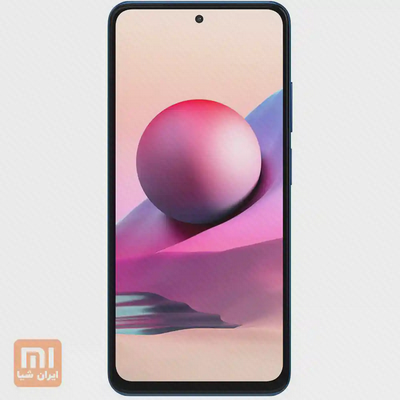 نمای جلوی گوشی شیائومی Redmi Note 10S با دوربین سلفی حفره‌ای مرکزی