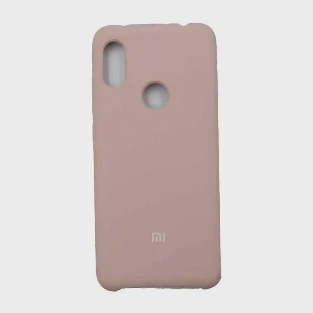 کاور سیلیکونی صورتی کم‌رنگ Redmi Note 6 Pro