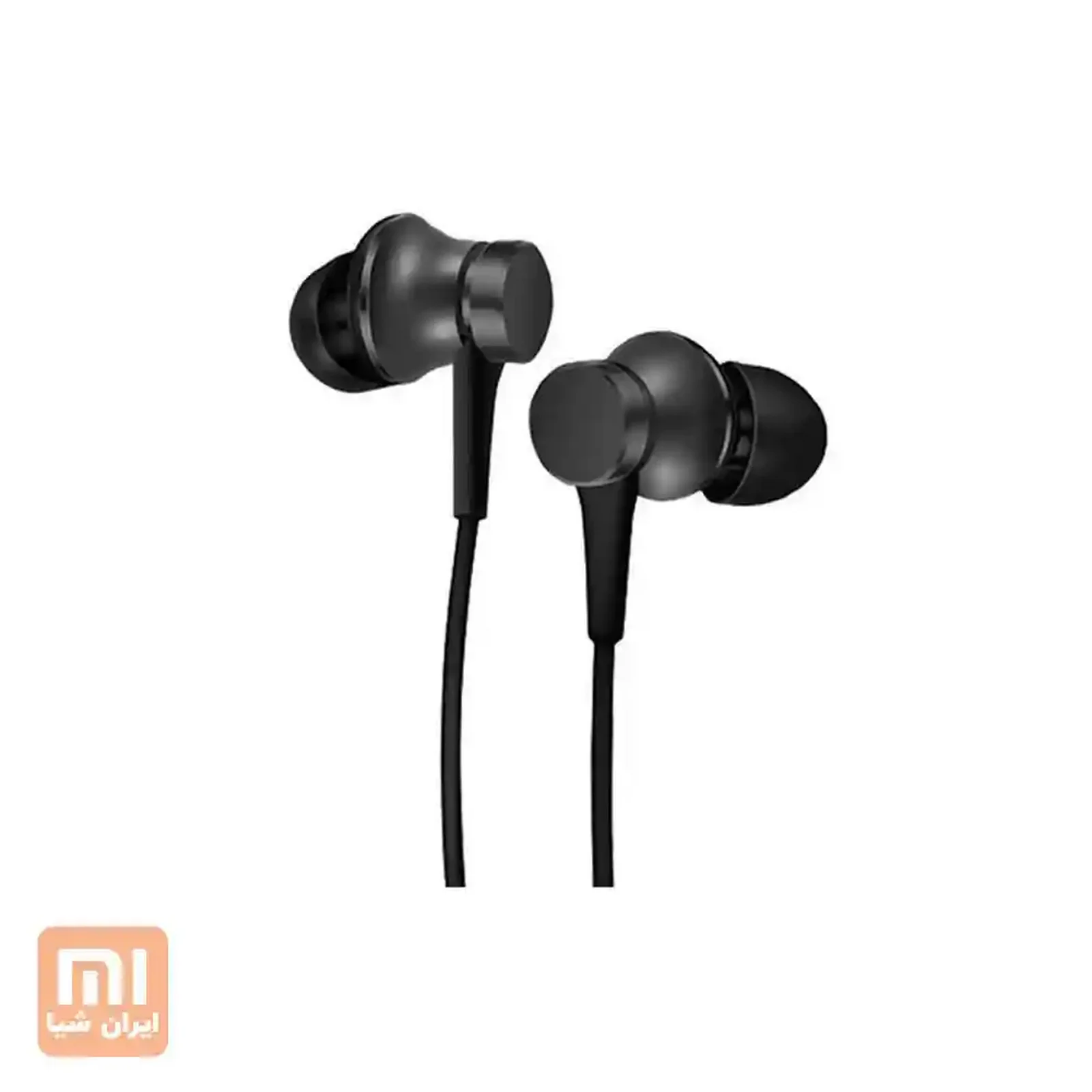 هندزفری سیمی Xiaomi Mi In-Ear Basic مشکی با سری سیلیکونی