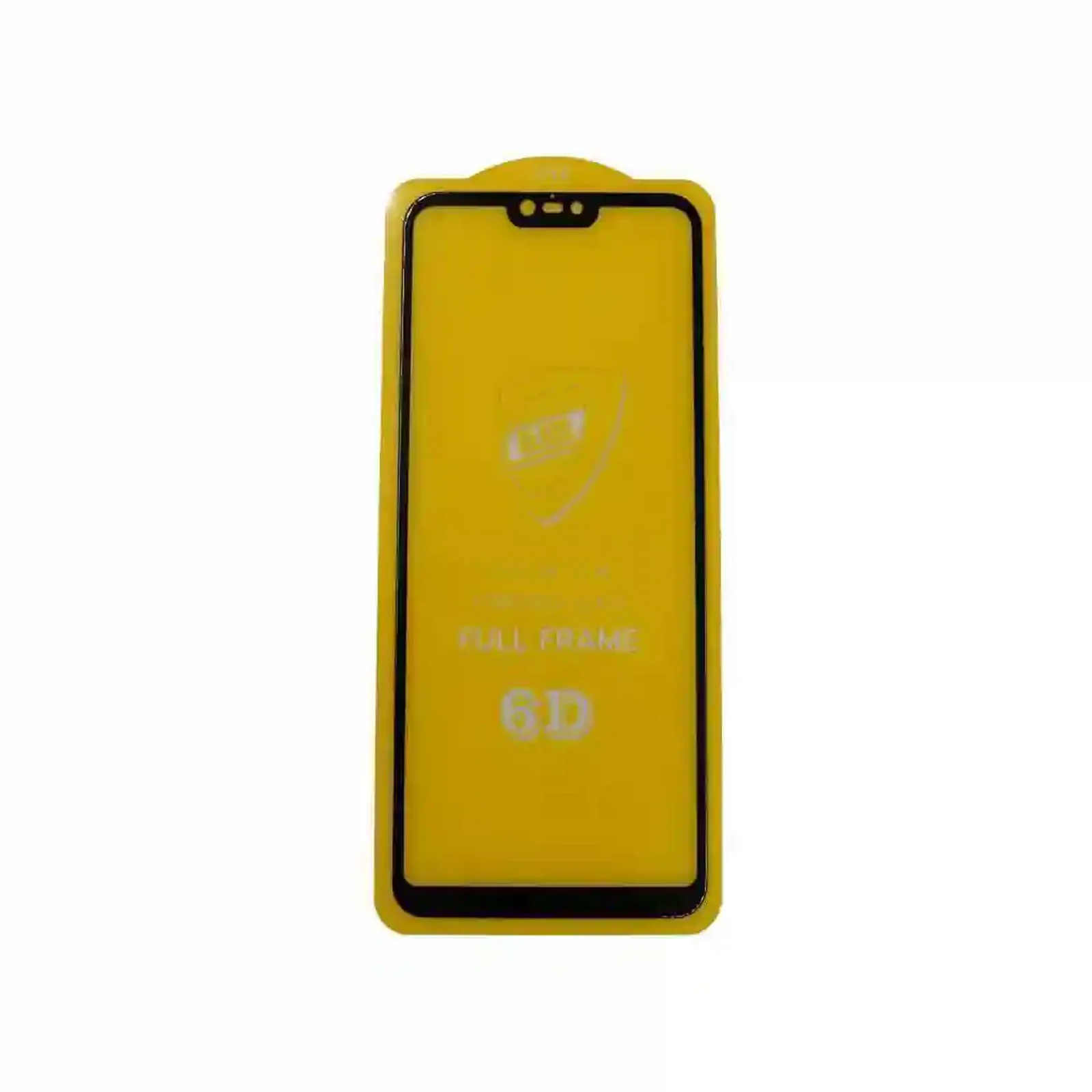 نمای کامل گلس 9D Mi 8 Lite گلس فول اسکرین شیائومی Mi 8 Lite با ناچ عریض و قاب مشکی