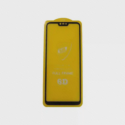 گلس فول اسکرین شیائومی Mi 8 Lite با ناچ عریض و قاب مشکی