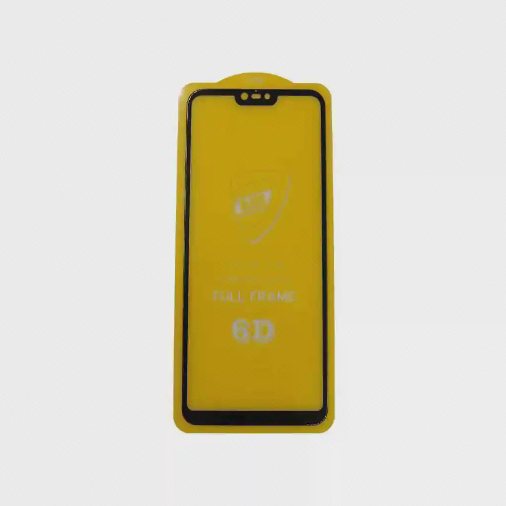 گلس فول اسکرین شیائومی Mi 8 Lite با ناچ عریض و قاب مشکی