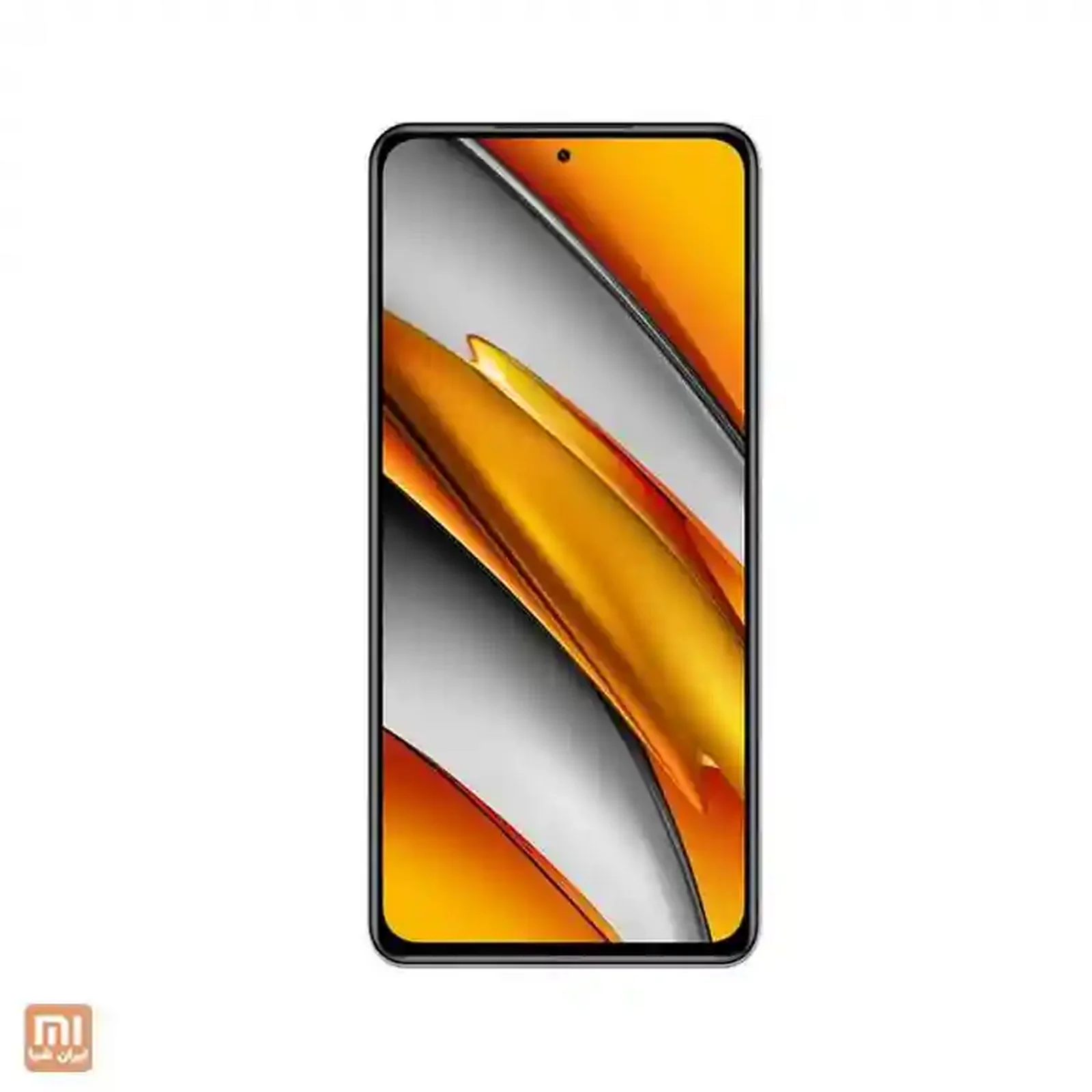 صفحهنمایش Poco F3 نسخه 8/256 نمای جلوی گوشی شیائومی Poco F3 8/256 با صفحه حفرهدار