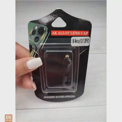 پکیج AK Alloy Lens Cap برای Mi Note 10 بسته محافظ لنز Mi Note 10 با برچسب Note 10 و 10 Pro