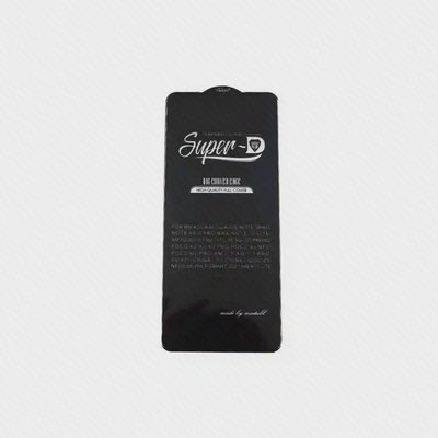نمای مستقیم محافظ صفحه Mi 10T Pro Super D گلس مشکی Super D شیائومی Mi 10T Pro با پوشش کامل نمایشگر