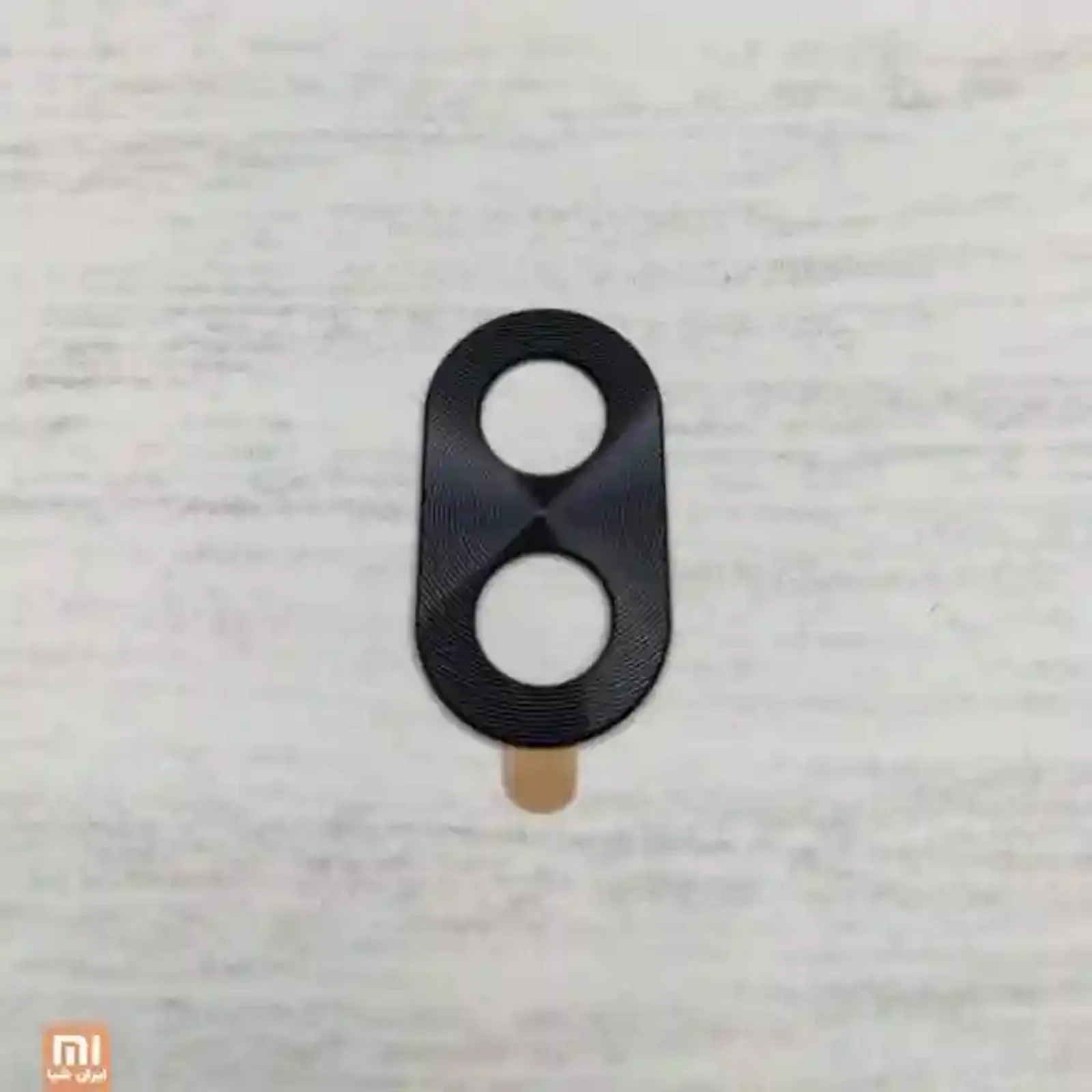 محافظ لنز مشکی Mi 11 Lite با دو حفره گرد دوربین