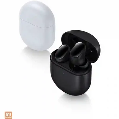 دو رنگ ردمی بادز 3 پرو مقایسه کیس سفید و مشکی هندزفری Redmi Buds 3 Pro