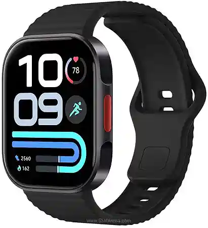 Redmi Watch 6 Lite مشکی با نمایشگر مستطیلی و دکمهٔ جانبی قرمز؛ تصویر گالری محصول
