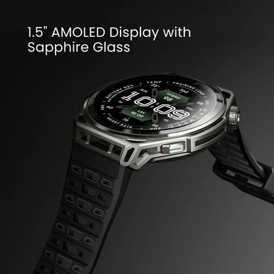 صفحه AMOLED و شیشه Sapphire در Balance 3 نمایشگر ۱.۵ اینچی AMOLED ساعت Amazfit Balance 3 با شیشه یاقوت