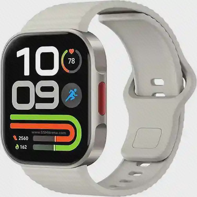 ساعت روشن Redmi Watch 6 Lite ساعت Redmi Watch 6 Lite با بند روشن و اعداد بزرگ روی نمایشگر