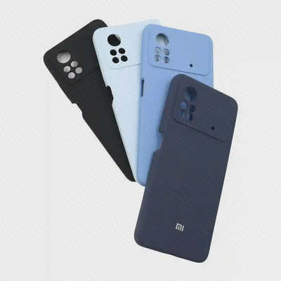 کاورهای آبی و مشکی Poco X4 Pro چند کاور Poco X4 Pro در طیف آبی، سرمهای و مشکی